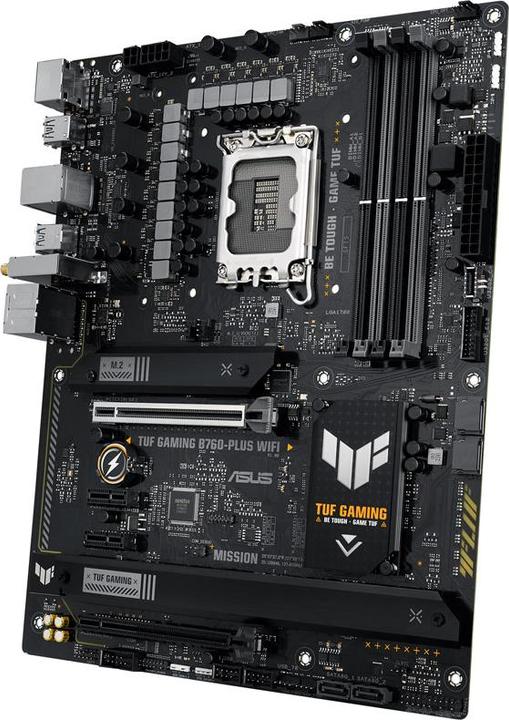 Actual product image ASUS TUF GAMING B760-PLUS WIFI (LGA 1700, Intel B760, ATX)