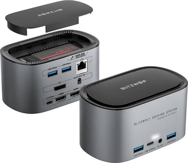 Actual product image BlitzWolf BW-TH12 (USB-C, 14 Ports)