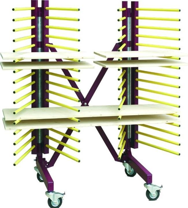 Actual product image Werkstarck Shelf Trolley DABELJU-VV (200 kg)
