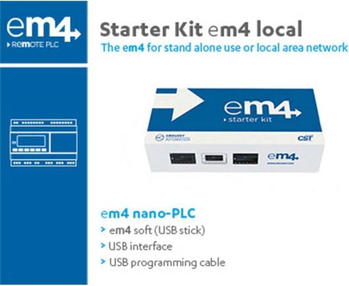 Produktbild Crouzet 88981106 EM4 local SPS-Starterkit 24 V/DC