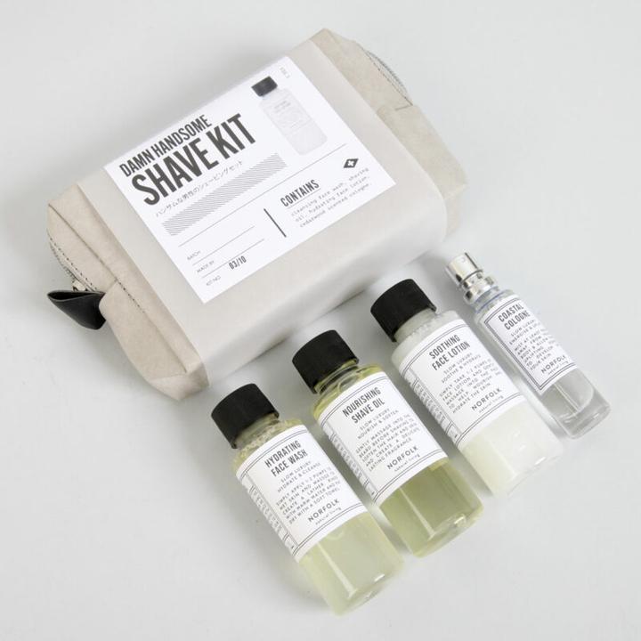 Immagine prodotto Men's Society Kit da barba dannatamente bello (Olio da rasatura)