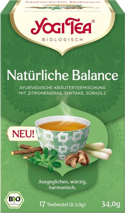 Immagine prodotto Yogi Tea Equilibrio naturale (imbustato singolarmente) (34 g)