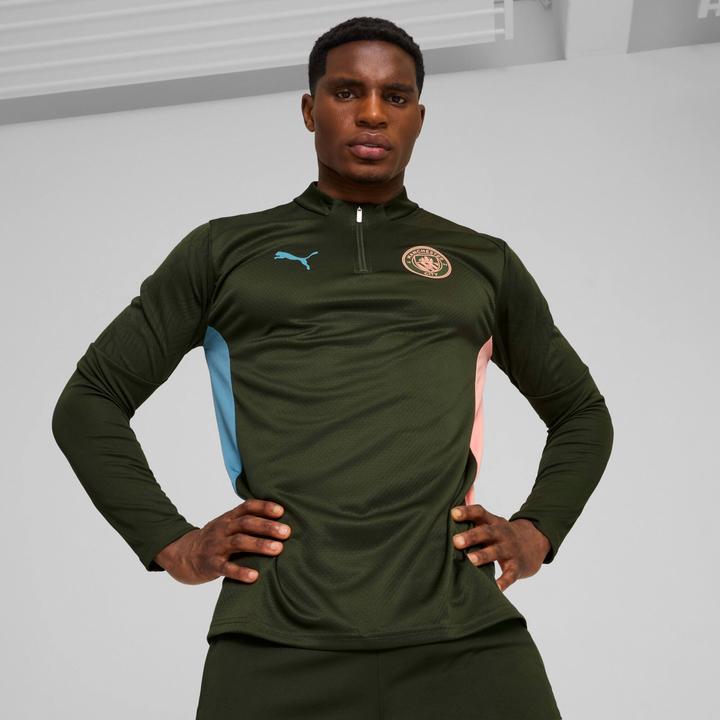 Actual product image Puma MCFC Training 1/4 Zip Top (M)