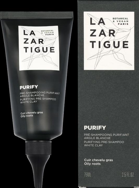 Actual product image Lazartigue Purify Pre Shampooing (75 ml, Liquid shampoo)