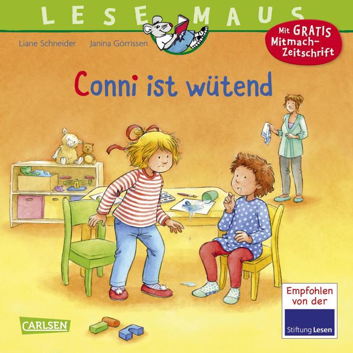 Image du produit LESEMAUS 86: Conni ist wütend (Allemand, Liane Tailor, 2019)