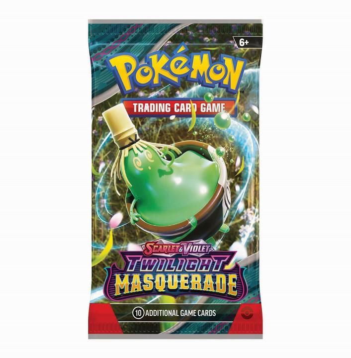 Actual product image Pokémon Twilight Masquerade (English, Booster Pack)