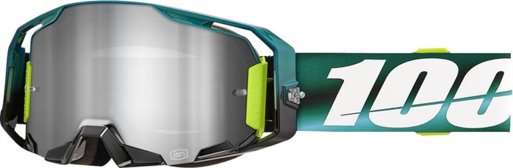 Produktbild 100% ARMATIC Goggle Polarity (türkis-schwarz-violett, Mirror Silver)