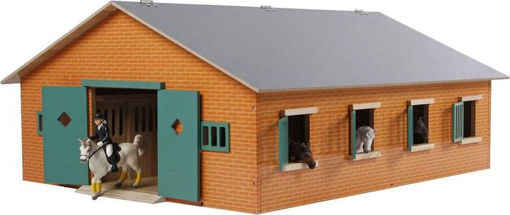 Actual product image Sombo Stable with 7 horse boxes