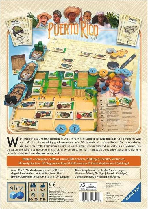 Actual product image Ravensburger Puerto Rico 1897 (German)