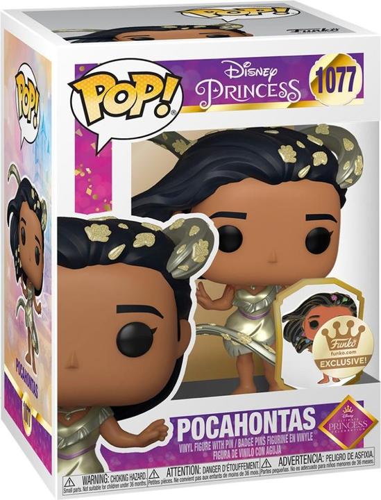 Immagine prodotto Funko POP! Principessa Disney Pocahontas - Pocahontas (Danzante) con spilla