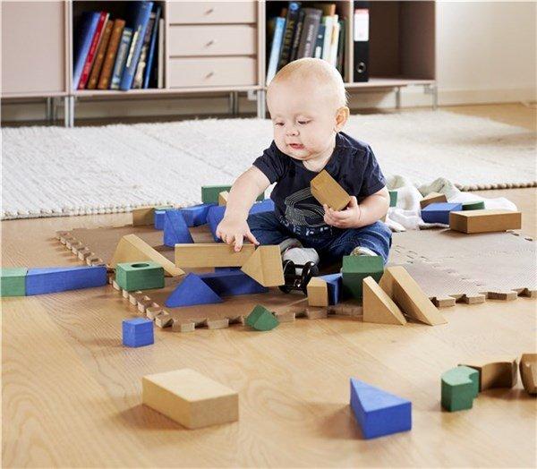 Image du produit Baby Dan Playmat - Cappuccino (90 x 90 cm)
