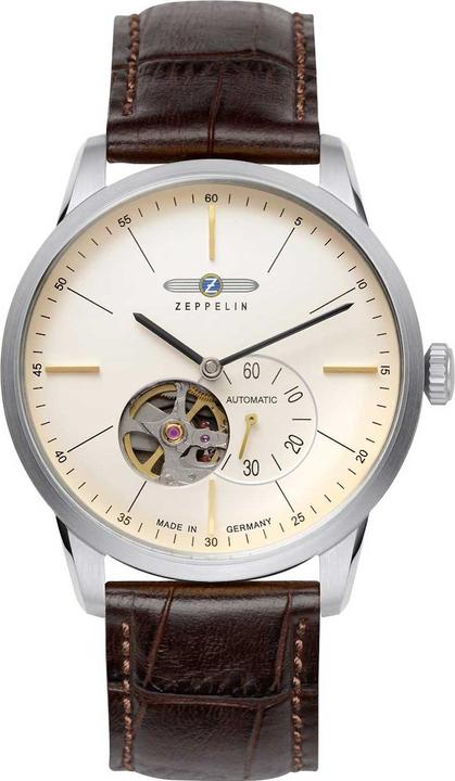 Zeppelin FlatLine Automatic (Orologio da polso analogico, 40 mm)
