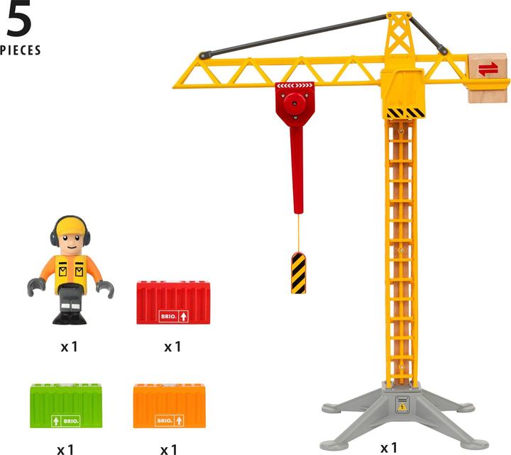 Produktbild Brio Baukran mit Lichtern