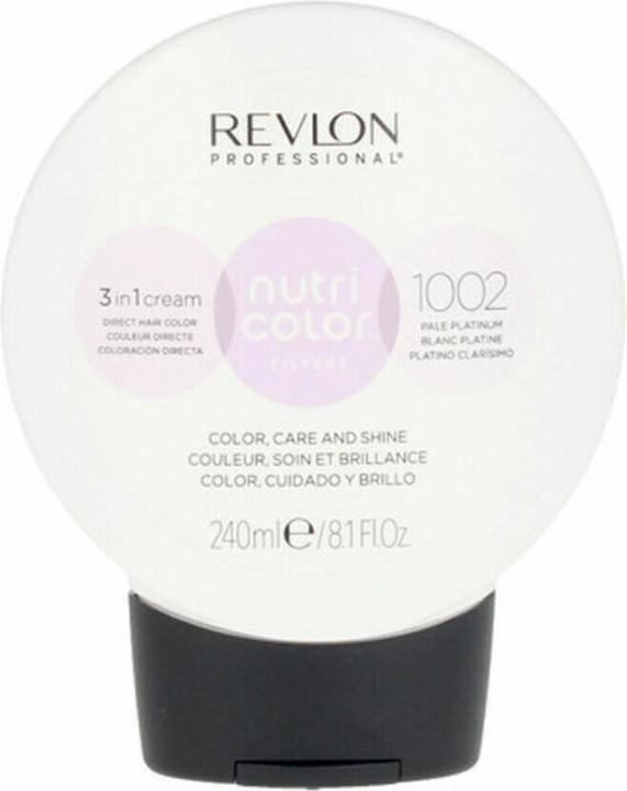 Actual product image Revlon Professional Nutri Color Cream - Pale Platinum 1002 (Light platinum)