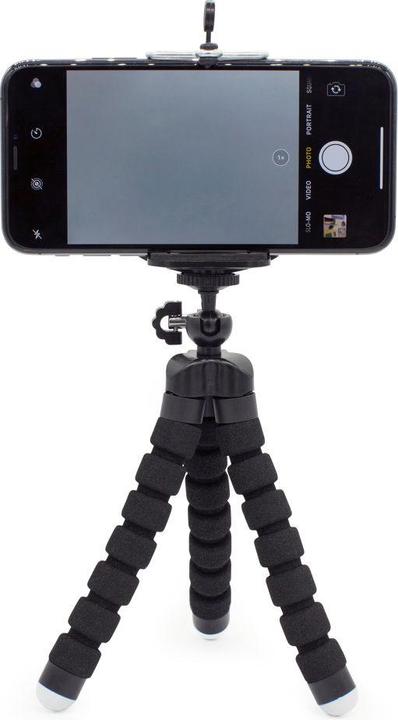 Kikkerland Smartphone Tripod (Schaumstoff, Textil, Kunststoff)