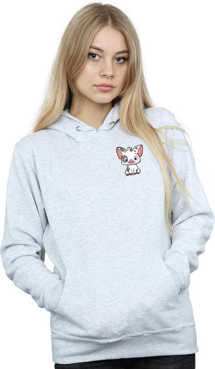 Image du produit Disney - Sweat à capuche MOANA PUA THE PIG BREAST PRINT - Femme (S)