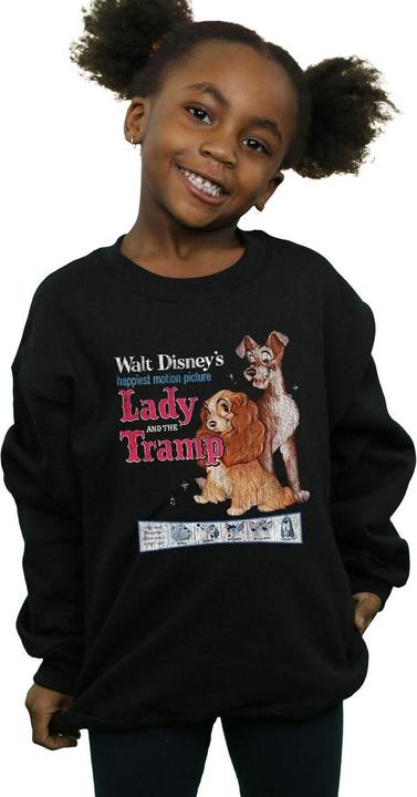 Image du produit Disney - Sweat LADY AND THE TRAMP DISTRESSED CLASSIC POSTER - Fille (140, 146)