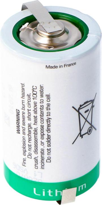 Produktbild Saft Batterie LSH 20 mit Z-Lötfahnen (1 Stk., D, 13000 mAh)