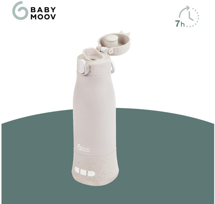 Image du produit Babymoov MOOV & FEED autonomous Bottle Warmer Mineral beige