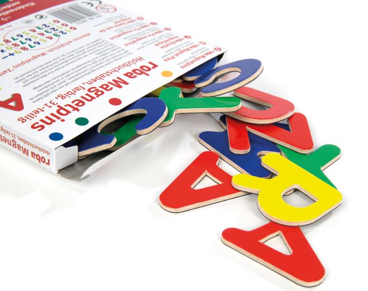 Immagine prodotto Roba lettere magnetiche in legno (31 x)