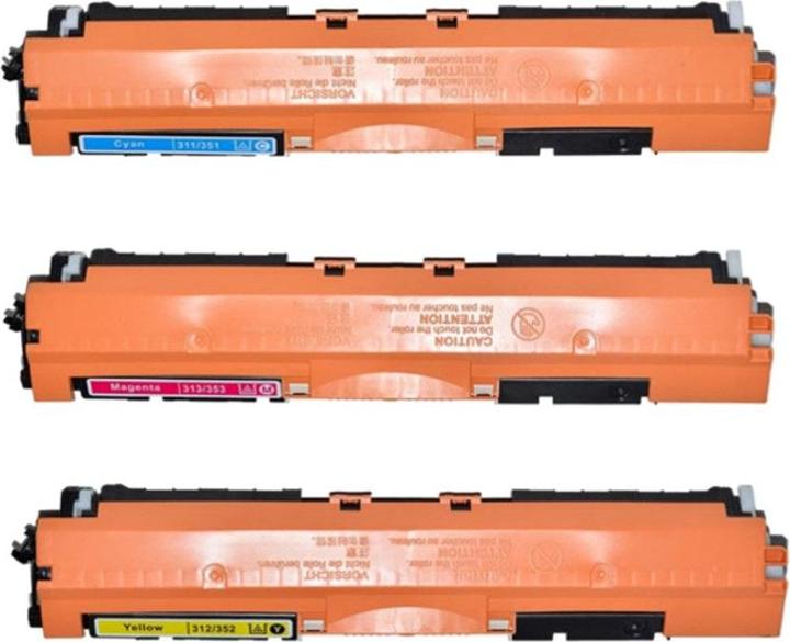 Produktbild Hermex Kompatibler Toner für HP Color LaserJet CP1025nw (M, Y, C)