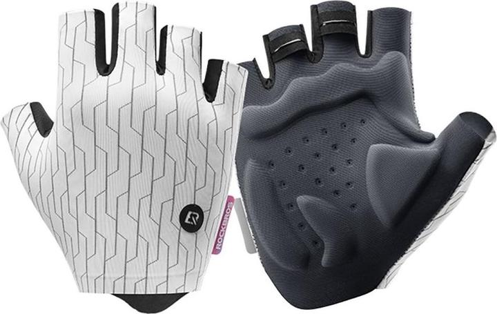 Produktbild Rockbros MTB cycling gloves size: L - white and black (L)