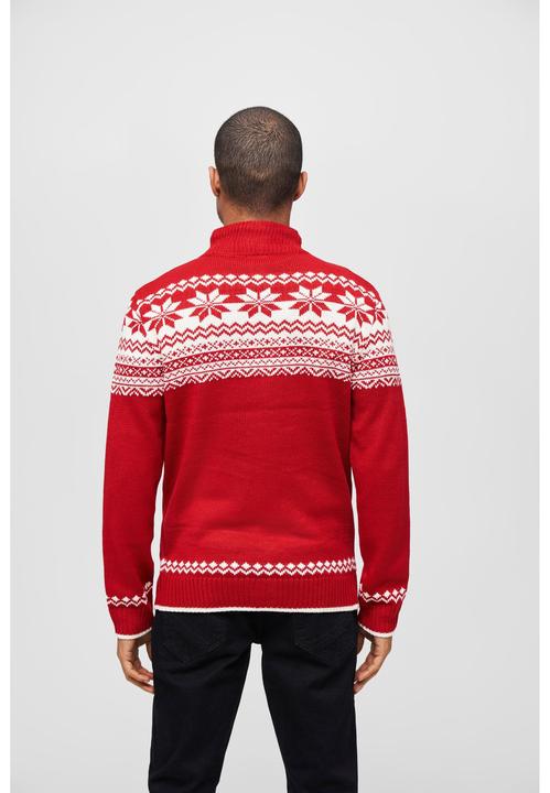 Produktbild Brandit Norwegian Strickjacke Grösse XL Farbe Rot (XL)