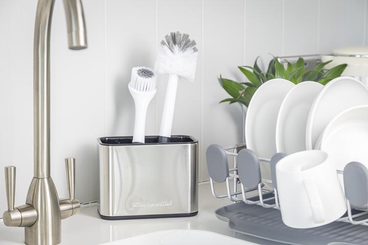 Immagine prodotto KitchenAid Ka Porta Spazzole Per Lavello In Acciaio Inox