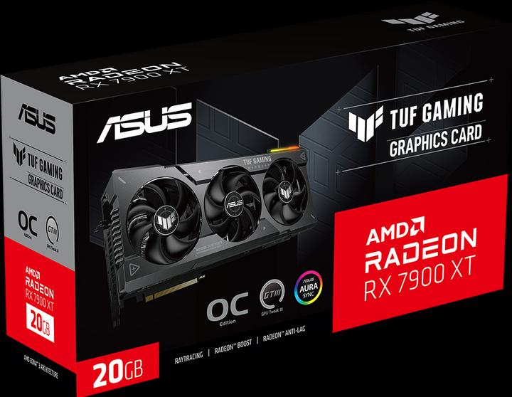 Produktbild ASUS Radeon TUF GAMING RX 7900 XT OC Edition (20 GB)