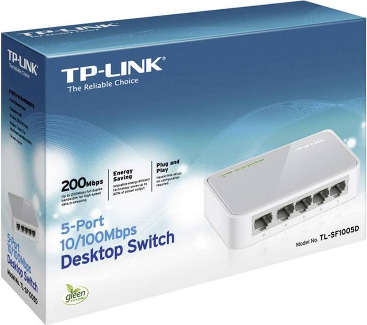 Image du produit TP-Link Tl-Sf1005d (5 Ports)
