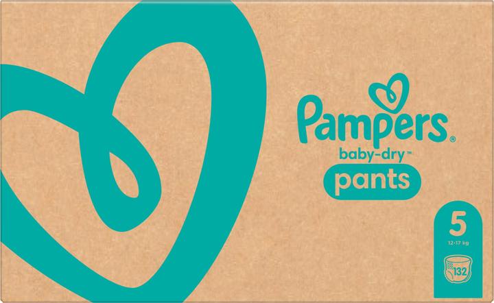 Produktbild Pampers Baby-Dry Pants (Gr. 5, Monatsbox, 132 Stück)