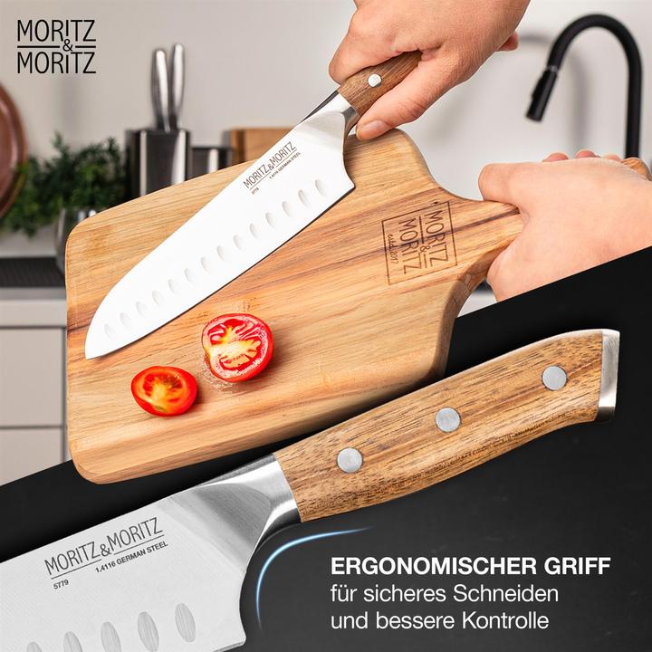 Immagine prodotto Moritz & Moritz Coltello Santoku (18 cm)