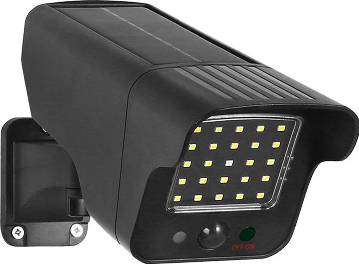 Immagine prodotto Maclean SOL1803S Telecamera CCTV solare fittizia - LED lampeggiante Sensore di movimento LED Sorveglianza