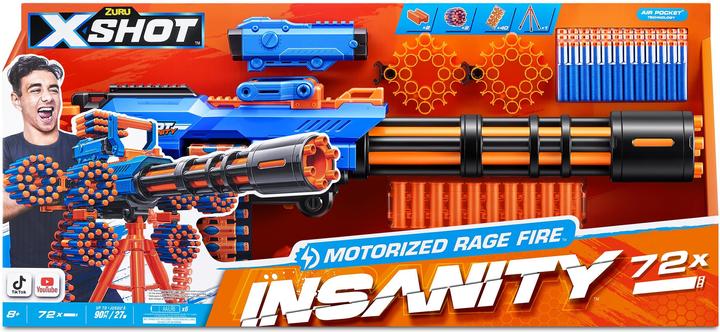Immagine prodotto Xshot - Insanity Blaster Rage Fire motorizzato