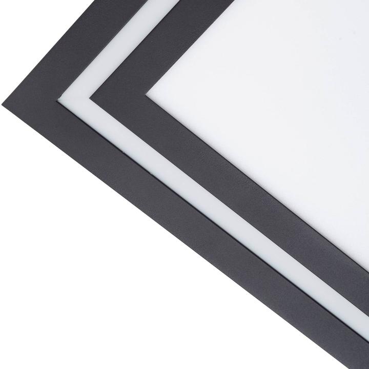 Produktbild Lucande Leicy LED-Deckenlampe RGBW schwarz 34cm (890 lm)