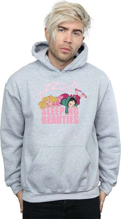 Immagine prodotto Disney Wreck It Ralph Aurora And Vanellope Felpa con Cappuccio Uomo (XL)