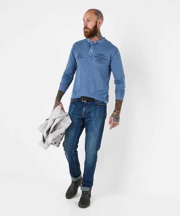 Image du produit Joe Browns Washed Graphic Print Henley (S)