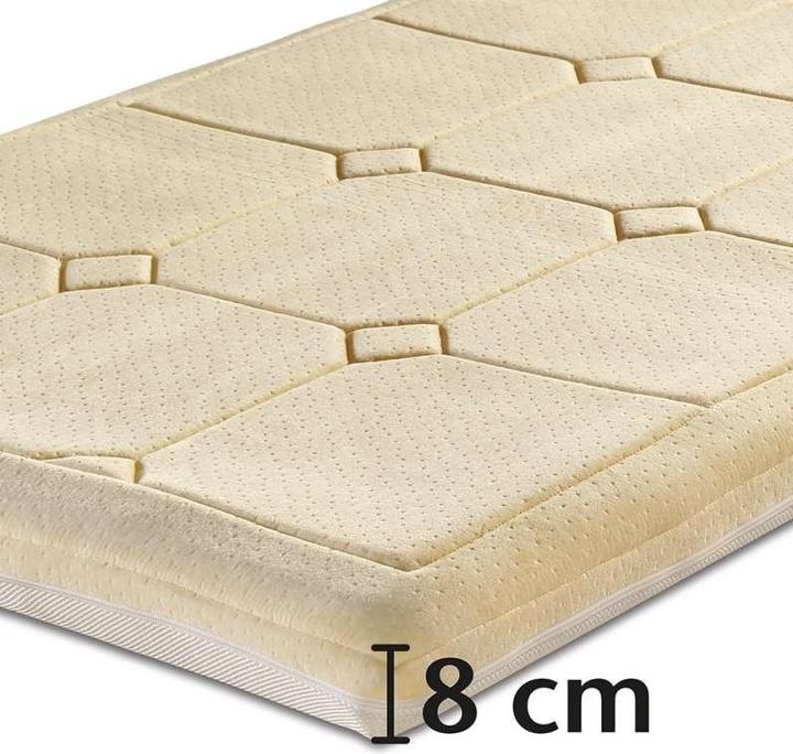 Produktbild Bestschlaf Visko-Mineralschaum Klima-Wendeauflage Plus Spezial, Höhe 8 cm (120 x 200 cm)