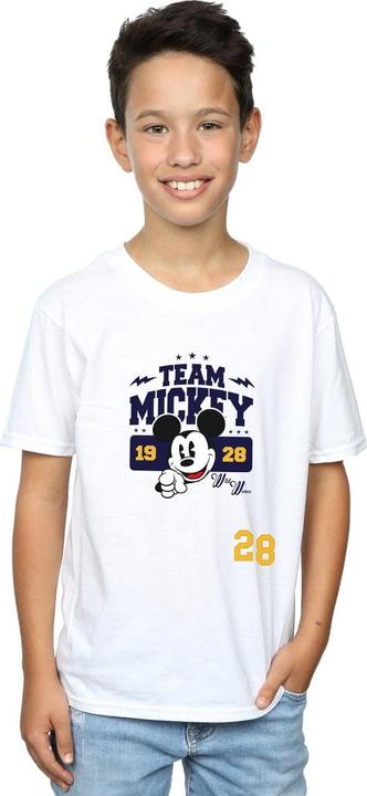 Actual product image Disney Boys Mickey Mouse Team Mickey T-Shirt (128)