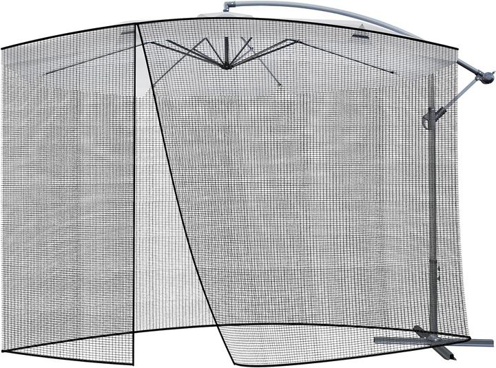 Actual product image Malatec Garden Mosquito Net 3.5 m - black (350 x 350 cm)