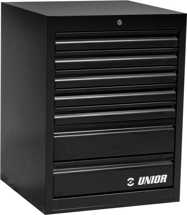 Productafbeelding Unior Ladekast, smal, 7 laden 990WD7-BLACK (65 cm, 87 cm)