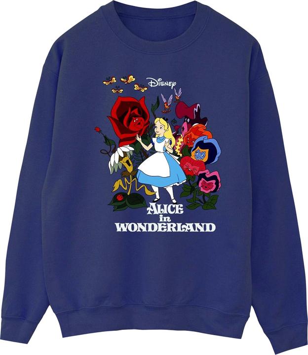 Immagine prodotto Disney Alice In Wonderland Flowers Felpa Uomo (XXL)