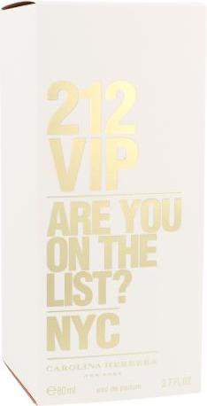 Actual product image Carolina Herrera 212 Vip (Eau de parfum, 80 ml)