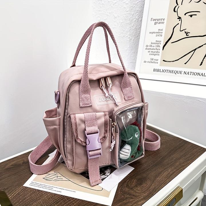 Image du produit Only-Bags.Store Mini sac à dos mignon dinosaure, solide couleur mode occasionnelle simple sac à dos unique