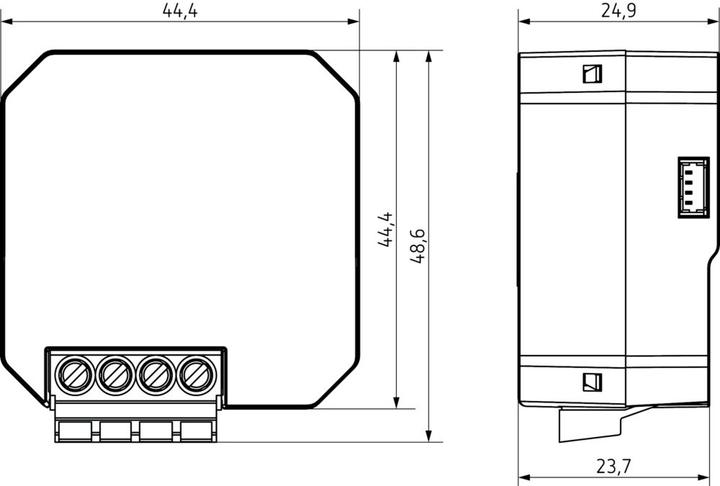 Immagine prodotto Theben Eu 1 S Rf Knx (Attuatore di riscaldamento)