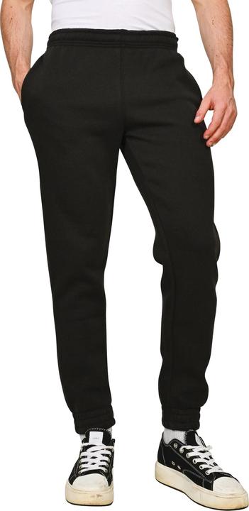 Actual product image Casual Classics Unisex Adult Premium Combed Cotton Jogging Bottoms (L)