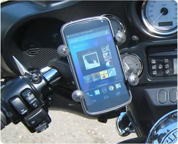 Actual product image Rammount RAM Mounts RAM-HOL-UN7-400U - Mobile/Smartphone - Passive Mount - Motorcycle -