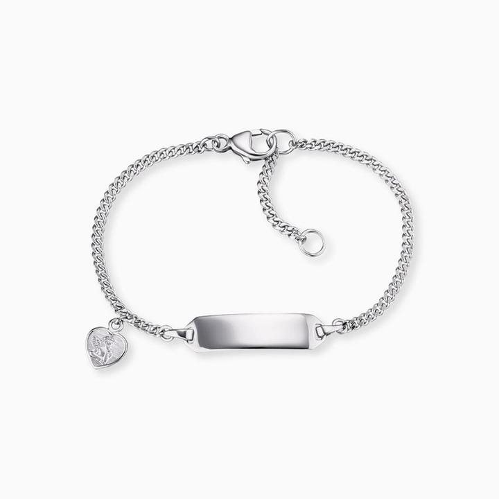 Produktbild Herzengel Armband ID Angeli Herz (14 cm, Silber)