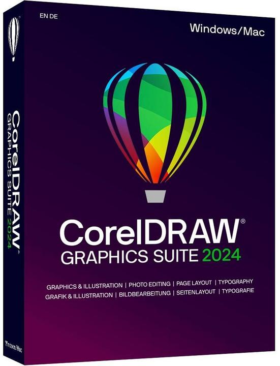 Productafbeelding Corel CorelDRAW Grafische Suite 2024 Win (1 Gebruiker, onbeperkt)