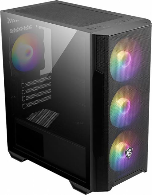 Actual product image MSI MAG Forge M100R (mATX, Mini-ITX, ATX)